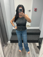 JUDY BLUE High Waist Tummy Control Knee Destroy Straight