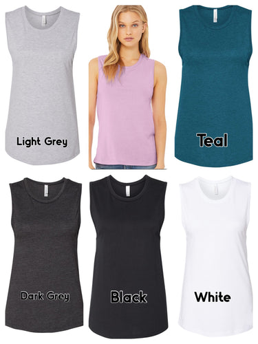 Bella & Canvas Women's Jersey Muscle Tank - Assorted Colors