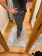 Rhinestone Stretch Pants - Dark Grey or Taupe