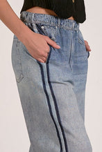 Elan Jojo Denim Track Sweatpants