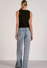 Elan Jojo Denim Track Sweatpants