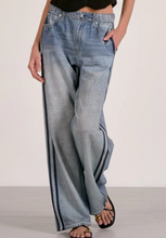 Elan Jojo Denim Track Sweatpants