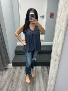 LOVERVET BY VERVET HIGH RISE CROP STRAIGHT JEANS