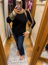 Mystree Raglan Sleeve Sweater Top - Sea foam, Stone Or Black