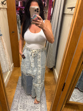 POL Patchwork Denim Skirt - Denim Multi