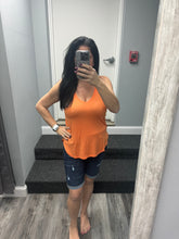 V NECK TANK TOP - ASSORTED COLORS