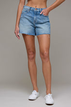 HIDDEN Medium High Rise Tie Waist A Line Shorts