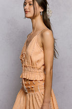 POL Cotton Tank - Coral