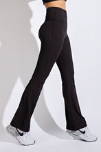 FLARED YOGA PANTS - BLACK OR TITANIUM