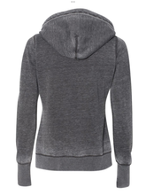 LADIES ZEN PULLOVER HOOD - TWISTED BLACK OR DARK SMOKE