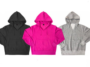 Suzette Brushed Soft Cloud Sweat Shirt - Black or Heather Grey