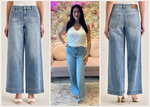 HIDDEN High Rise Wide Leg With Stud Pocket Detail
