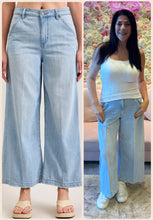 HIDDEN 6" INSEAM NORI CROPPED WIDE LEG TROUSER