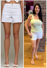 HIDDEN White 4in Inseam A Line Shorts
