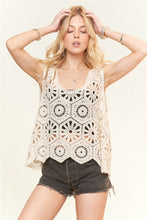 Casual Crochet Tank Top - Assorted Colors
