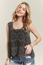 Casual Crochet Tank Top - Assorted Colors
