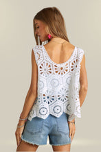 Casual Crochet Tank Top - Assorted Colors