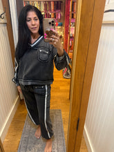 POL jogger pants in french terry - Black