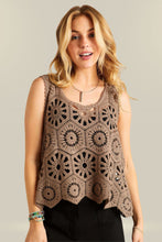 Casual Crochet Tank Top - Assorted Colors