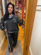 POL jogger pants in french terry - Black