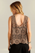 Casual Crochet Tank Top - Assorted Colors
