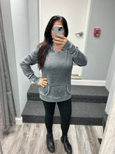 LADIES ZEN PULLOVER HOOD - TWISTED BLACK OR DARK SMOKE