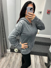 LADIES ZEN PULLOVER HOOD - TWISTED BLACK OR DARK SMOKE