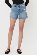 VERVET BY FLYING MONKEY Super High Rise A Line Denim Shorts