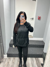 LADIES ZEN PULLOVER HOOD - TWISTED BLACK OR DARK SMOKE
