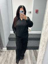 Suzette Brushed Soft Cloud Sweat Shirt - Black or Heather Grey