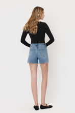 VERVET BY FLYING MONKEY Super High Rise A Line Denim Shorts