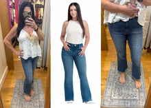 1822 27" Demi-boot Jean W/ Frayed Hem In Bolt