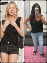 Casual Crochet Tank Top