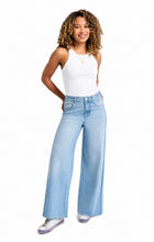 1822 Denim 27'' Wide Leg Jean W/ Shadow Side Stripe - Atlas