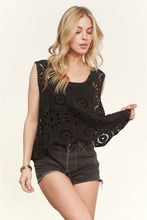 Casual Crochet Tank Top - Assorted Colors
