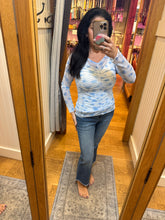 Lettuce Hem Mesh Layering Top - Lavender or Blue