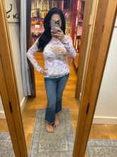 Lettuce Hem Mesh Layering Top - Lavender or Blue