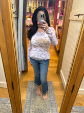 Lettuce Hem Mesh Layering Top - Lavender or Blue