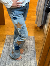 Oli & Hali Washed Star Patchwork Denim Jeans