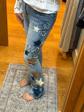 Oli & Hali Washed Star Patchwork Denim Jeans