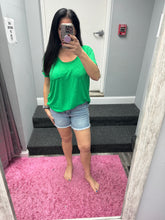 Judy Blue High Waist Tummy Control Light Destroy & Fray Hem Shorts