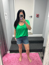 Judy Blue High Waist V-Front Shorts w Shield Pockets