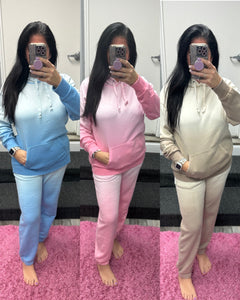 Ocean Drive Tonal Dip Dye Joggers - Assorted Colors