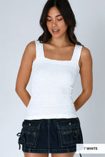 Nikibiki Lace Textured Square Top - Assorted Colors