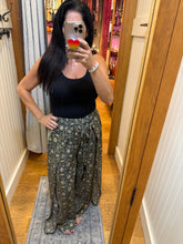 Wrap Pant - Black/Gold