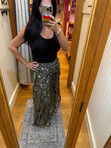Wrap Pant - Black/Gold