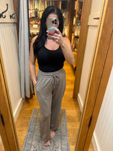 SCUBA DRAWSTRING PANTS - BLACK OR COCOA