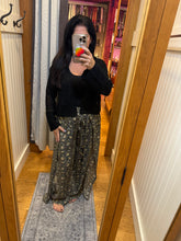 Wrap Pant - Black/Gold