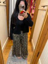 Wrap Pant - Black/Gold