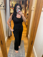 SCUBA DRAWSTRING PANTS - BLACK OR COCOA